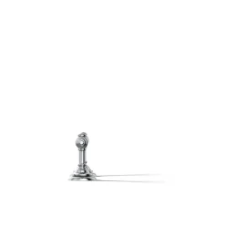 Deck-mount bath faucet handle trim with Lever design