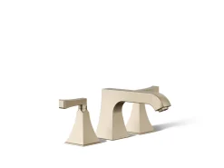 Deck-mount bath faucet trim