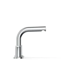 Deck-mount bath faucet trim