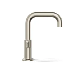 Deck-mount bath faucet trim with Lever handles