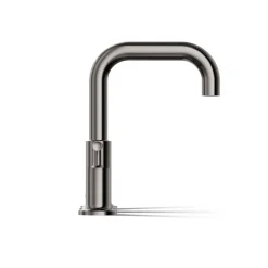 Deck-mount bath faucet trim with Lever handles
