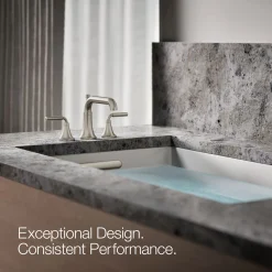 Deck-mount bath faucet trim with diverter