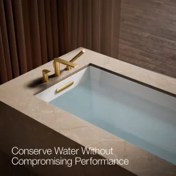 Deck-mount bath faucet with handshower