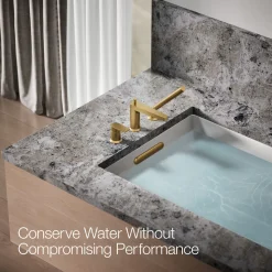 Deck-mount bath faucet with handshower