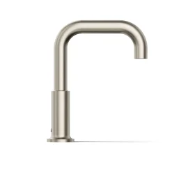 Deck-mount bath spout