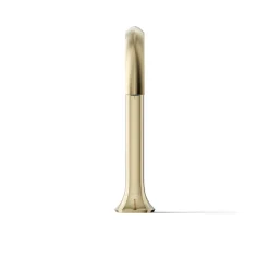 Deck-mount bath spout with Cane design