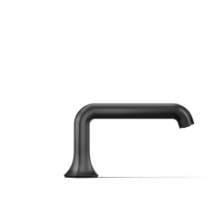 Deck-mount bath spout with Straight design