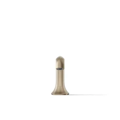 Deck-mount bath spout with Straight design
