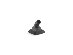 Deck-mount handshower holder with hose