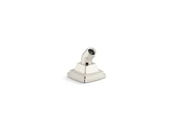 Deck-mount handshower holder with hose