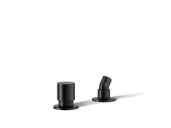 Deck-mount handshower holder and two-way diverter valve
