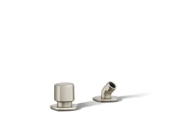 Deck-mount handshower holder and two-way diverter valve