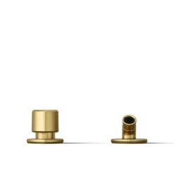 Deck-mount handshower holder and two-way diverter valve