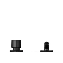 Deck-mount handshower holder and two-way diverter valve