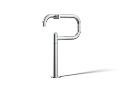 Deck-mount pot filler