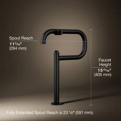 Deck-mount pot filler