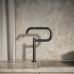 Deck-mount pot filler