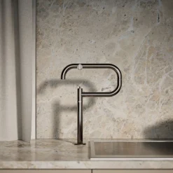 Deck-mount pot filler