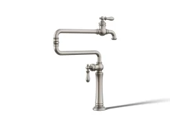 Deck-mount pot filler
