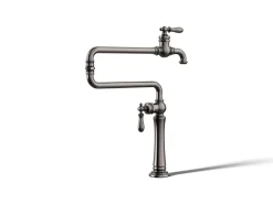 Deck-mount pot filler