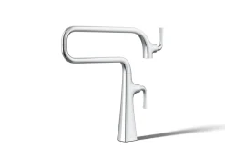 Deck-mount pot filler
