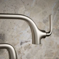 Deck-mount pot filler