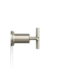 Deck- or wall-mount bath faucet handle trim with cross design