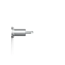 Deck- or wall-mount bath faucet handle trim with lever design