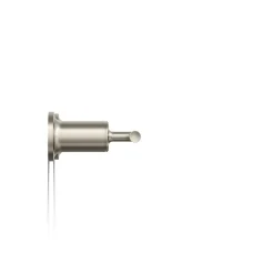 Deck- or wall-mount bath faucet handle trim with lever design
