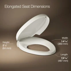Deodorizing elongated toilet seat