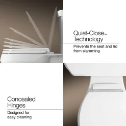 Deodorizing elongated toilet seat