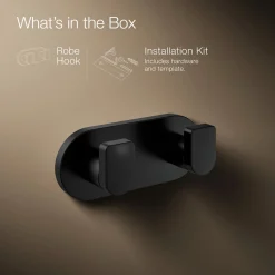 Double robe hook