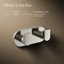 Double robe hook