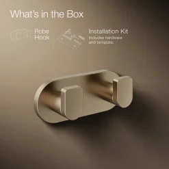 Double robe hook