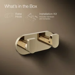Double robe hook