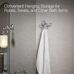 Double robe hook