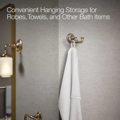 Double robe hook