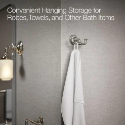 Double robe hook