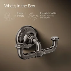 Double robe hook