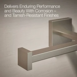 Double toilet paper holder