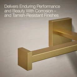Double toilet paper holder