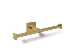 Double toilet paper holder