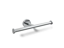Double toilet paper holder