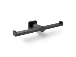 Double toilet paper holder