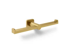Double toilet paper holder