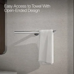 Double towel arm