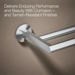 Double towel bar