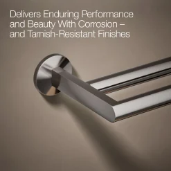 Double towel bar