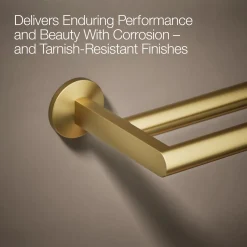 Double towel bar