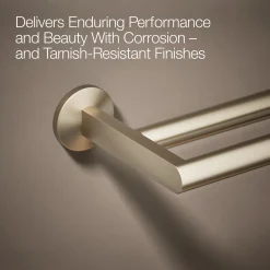 Double towel bar